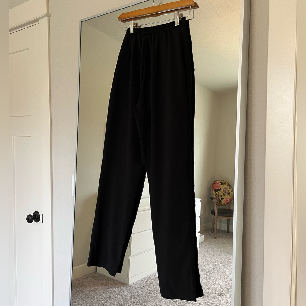 American Apparel Black Woman Pants